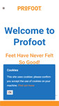 Mobile Screenshot of profoot.co.uk